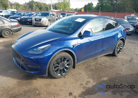 2023 Tesla Model Y Awd/Long Range Dual Motor All-Wheel Drive from USA, damaged, VIN 7SAYGAEE1PF970785